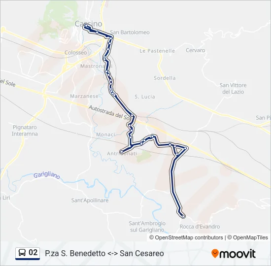 02 Bus Line Map