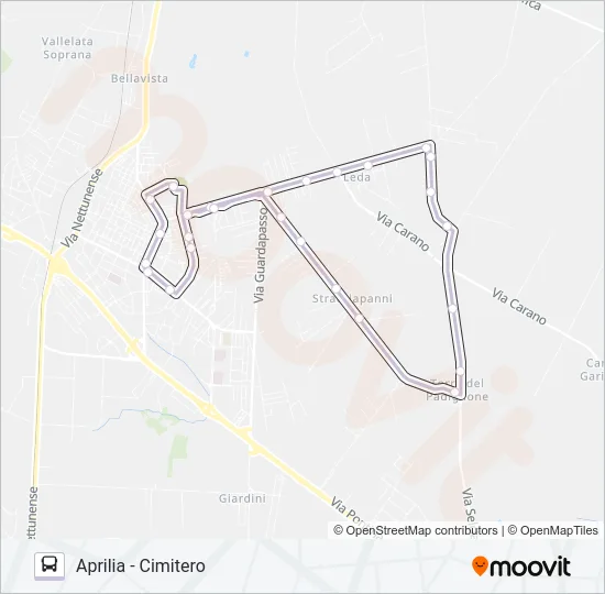 4E1 SCOL Bus Line Map