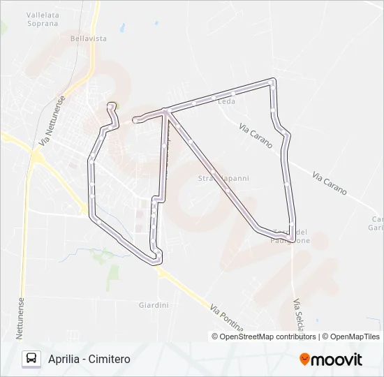 4E2 SCOL Bus Line Map