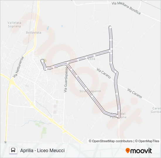 4E1B SCOL Bus Line Map