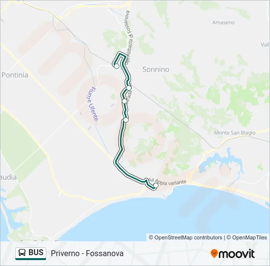 BUS Line Map
