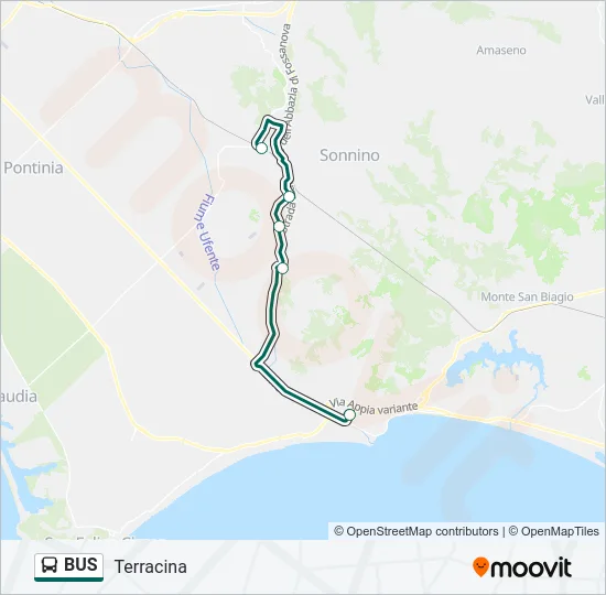 BUS Line Map