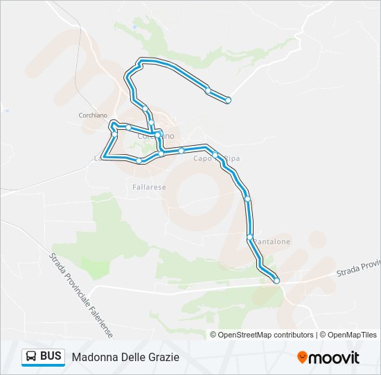 BUS Line Map