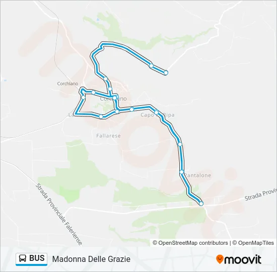 BUS Line Map
