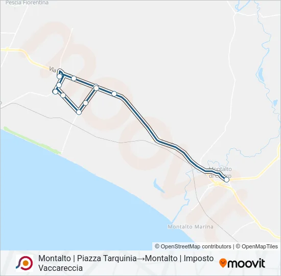 COTRAL Bus Line Map