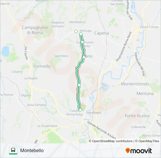 SHUTTLE - RM-VT Bus Line Map