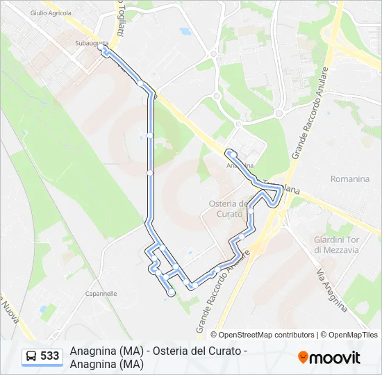 533  Line Map