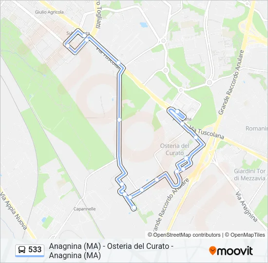 533  Line Map