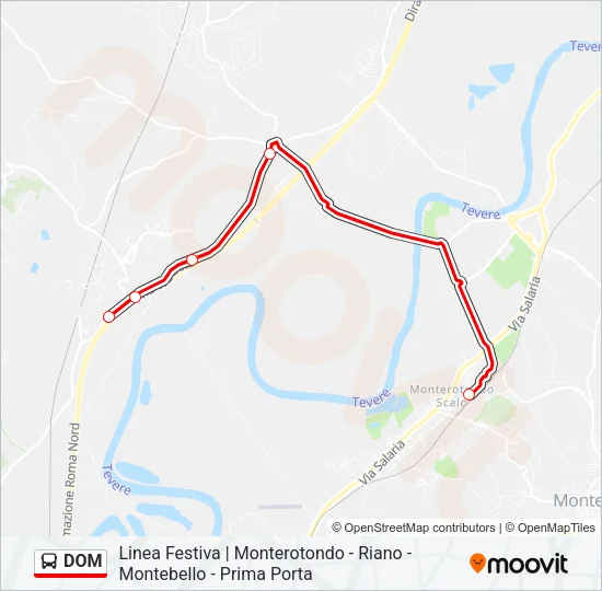 DOM Bus Line Map