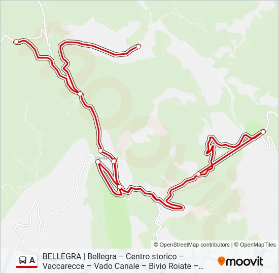 A Bus Line Map