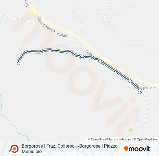 COTRAL Bus Line Map