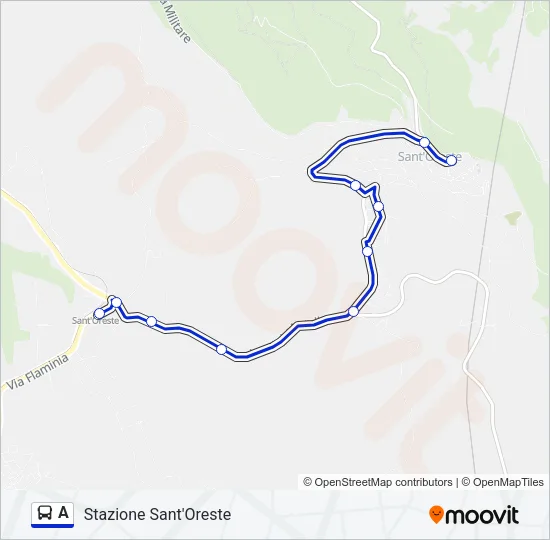 A Bus Line Map