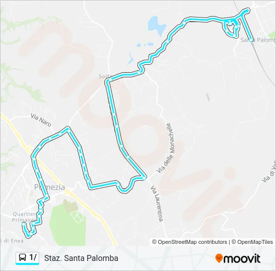 1/ Bus Line Map