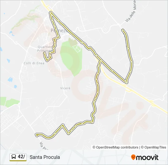 42/ Bus Line Map