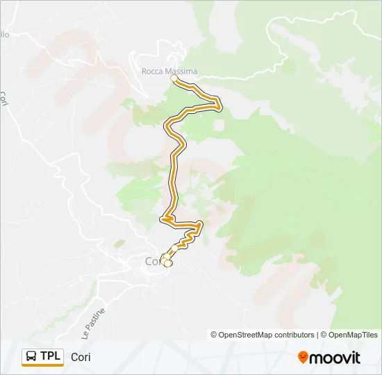 TPL Bus Line Map