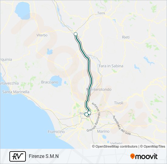 Rv Route Schedules Stops Maps Firenze S M N