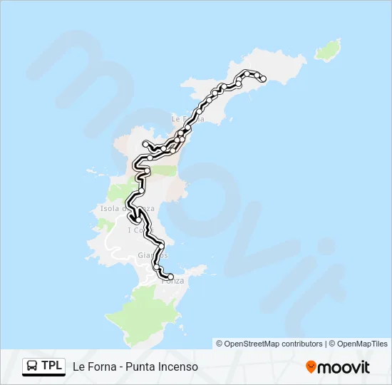 TPL Bus Line Map