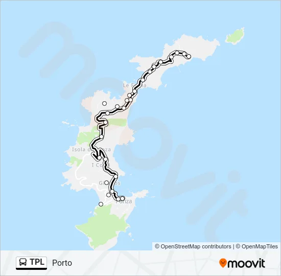 TPL Bus Line Map