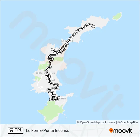 TPL Bus Line Map