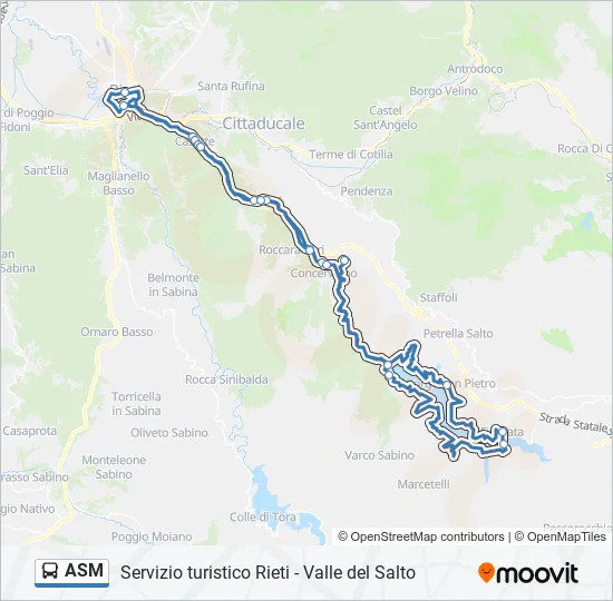 ASM Bus Line Map