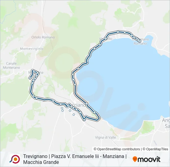 COTRAL Bus Line Map
