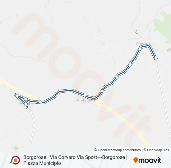 COTRAL Bus Line Map