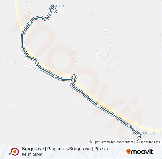 COTRAL Bus Line Map