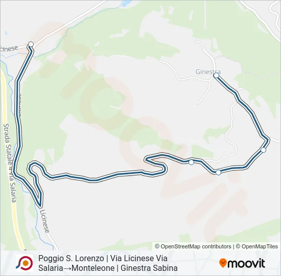 COTRAL Bus Line Map