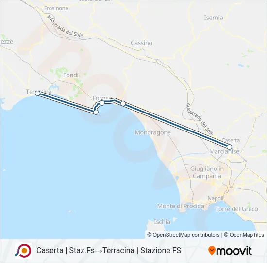COTRAL Bus Line Map