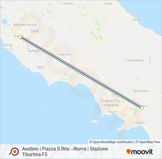 COTRAL Bus Line Map