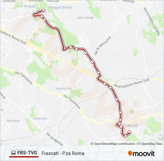 FRS-TVG Bus Line Map
