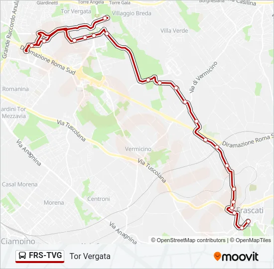 FRS-TVG Bus Line Map