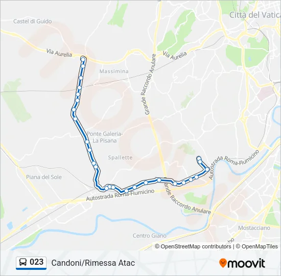 023 Bus Line Map
