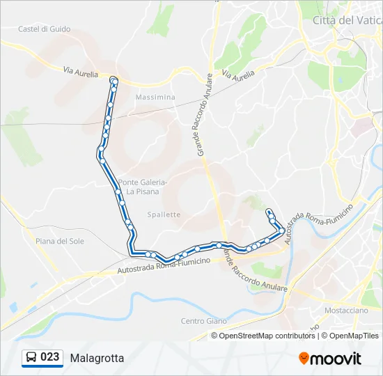 023 Bus Line Map