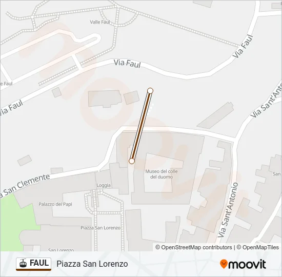 FAUL Gondola Line Map