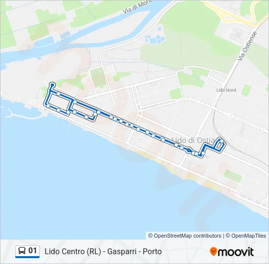 01 Bus Line Map