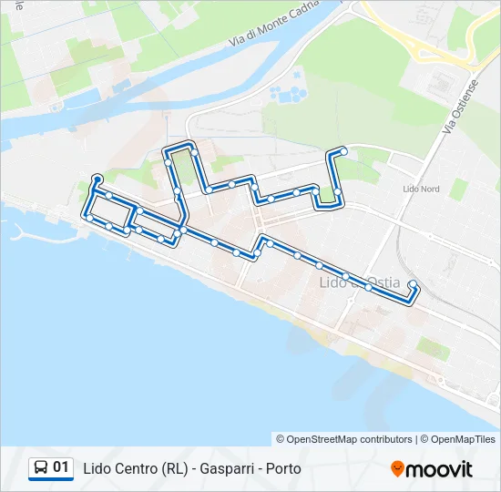 01 Bus Line Map