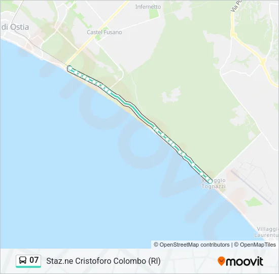 07 Bus Line Map