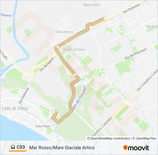 C03 Bus Line Map