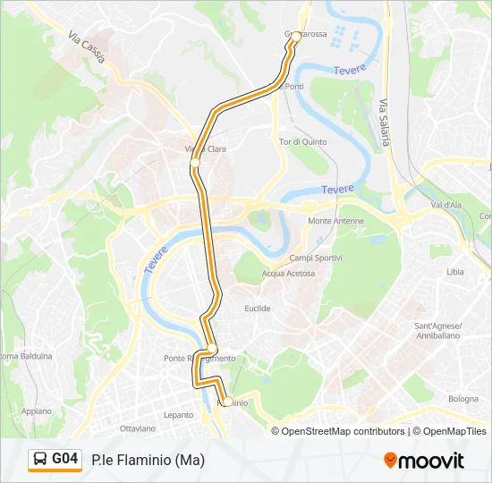 G04 Bus Line Map