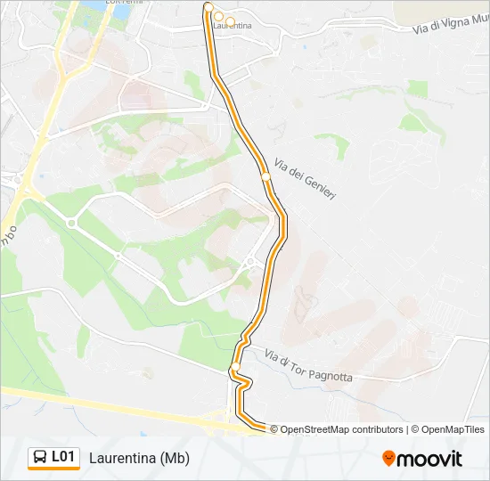 L01 Bus Line Map