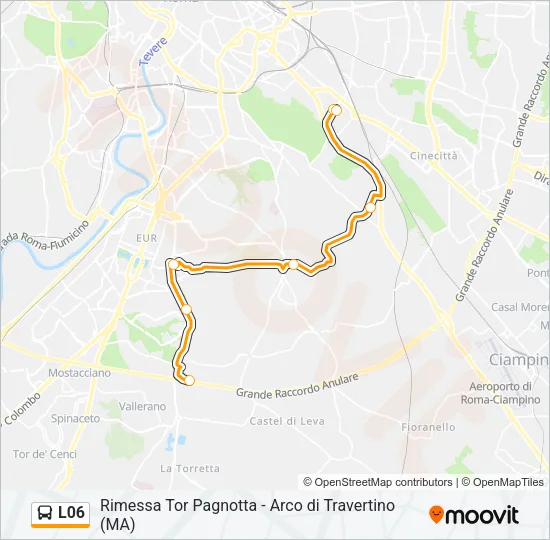L06 Bus Line Map