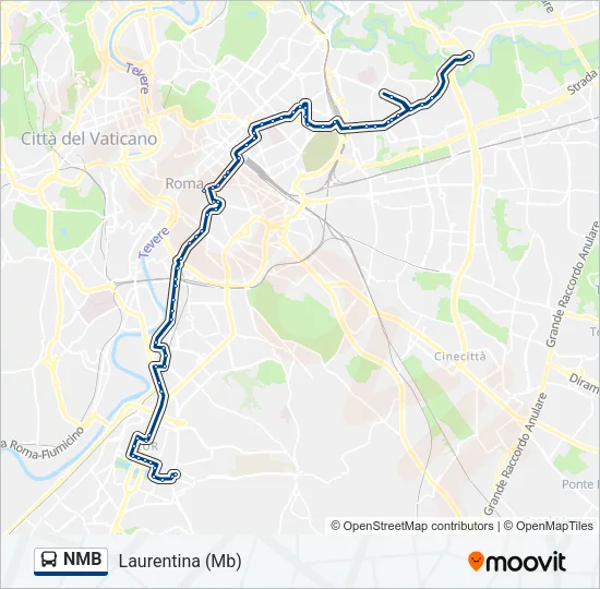 NMB Bus Line Map