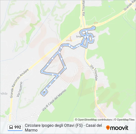 992  Line Map