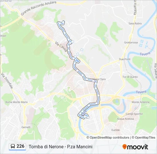 226  Line Map