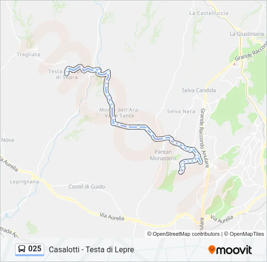 025 Bus Line Map