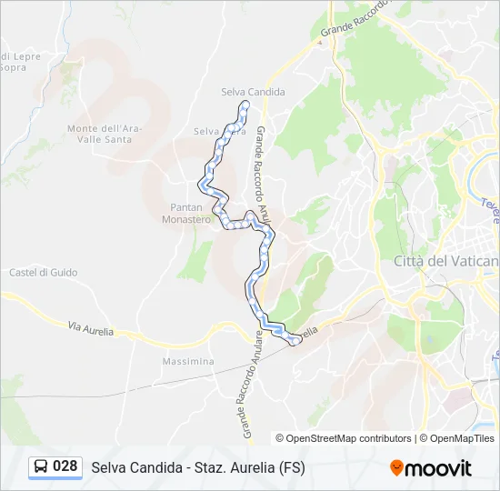 028 Bus Line Map