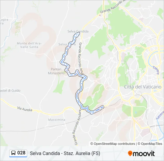 028 Bus Line Map