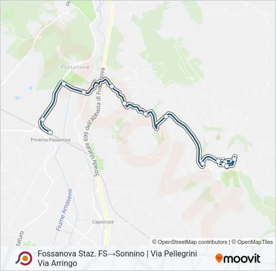 COTRAL Bus Line Map