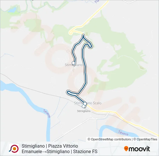 COTRAL Bus Line Map